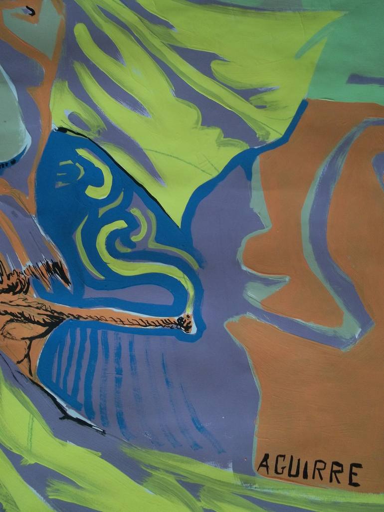 Original Expressionism Politics Painting by Matteo Michele Bisaccia