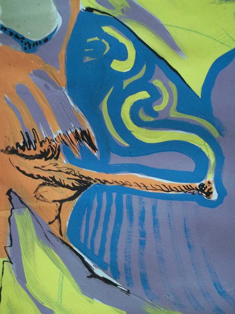 Original Expressionism Politics Painting by Matteo Michele Bisaccia