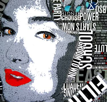 Print of Portraiture Pop Culture/Celebrity Collage by WILL DEPAULA