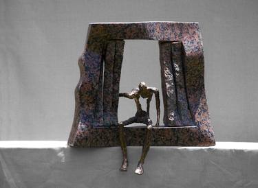 Original Abstract Sculpture by Ali Noori