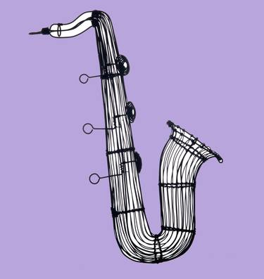 Wire Saxophone. thumb