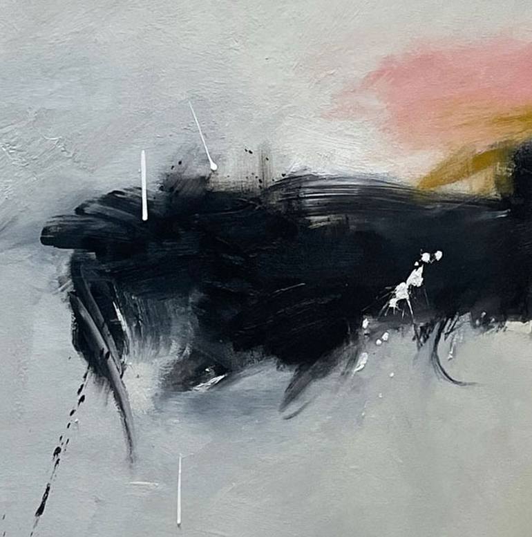 Original Expressionism Abstract Painting by Judy Hintz Cox