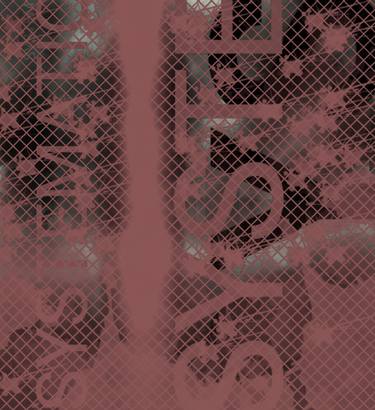 Original Abstract Expressionism Abstract Digital by Zo  Flamma-Hill