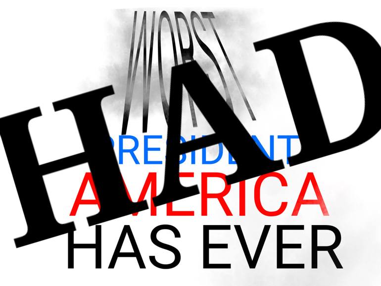 Original Abstract Politics Digital by Zo  Flamma-Hill