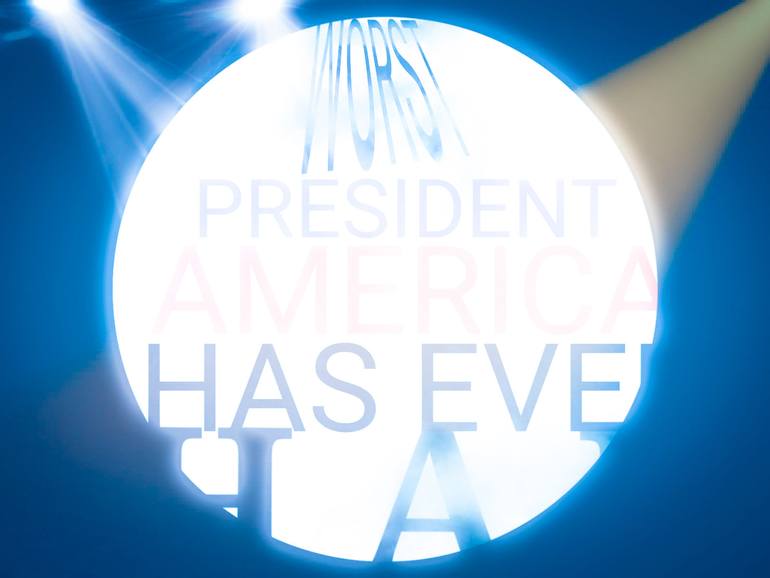 Original Abstract Politics Digital by Zo  Flamma-Hill