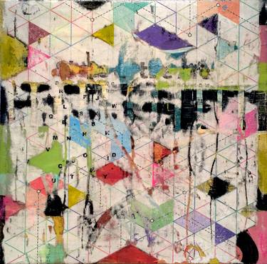Original Abstract Patterns Collage by Christopher Chaffin