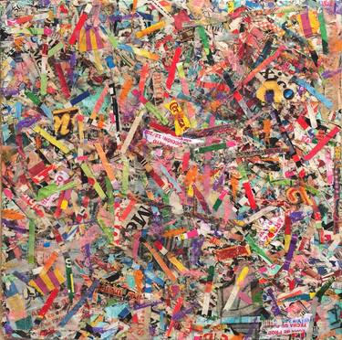 Original Street Art Popular culture Collage by Christopher Chaffin