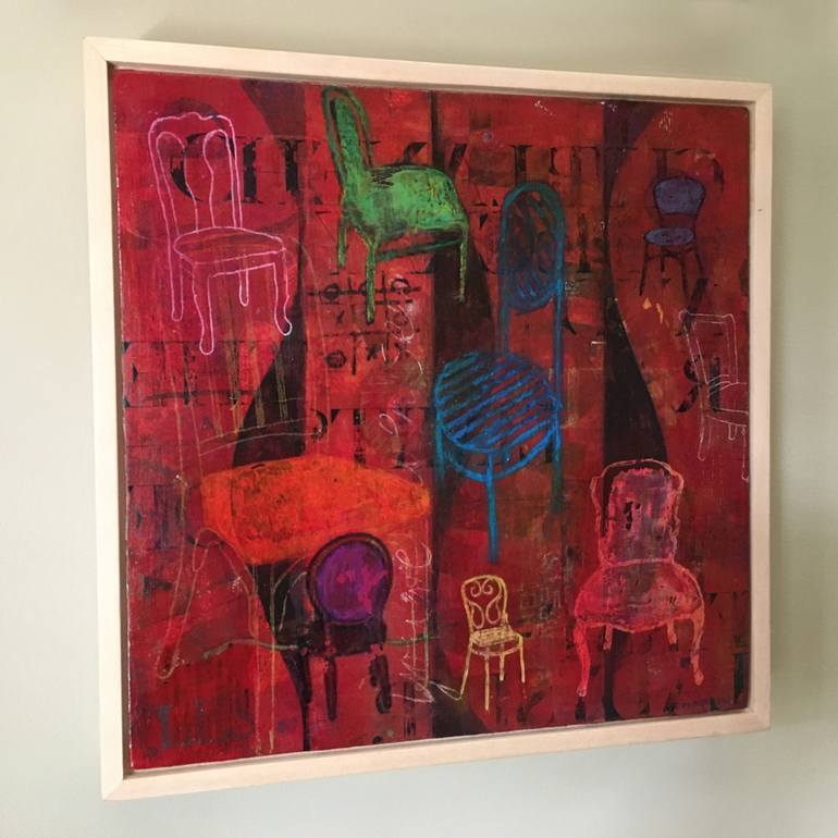 Original Abstract Painting by Christopher Chaffin