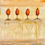 Four Blooming Trees by Stephen Schubert