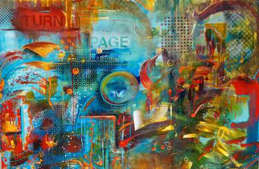 Original Abstract Paintings by Stephen Schubert