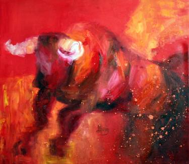 Original Impressionism Animal Paintings by María Lidia Muñoz