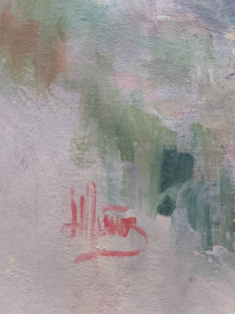 Original Impressionism Landscape Painting by María Lidia Muñoz