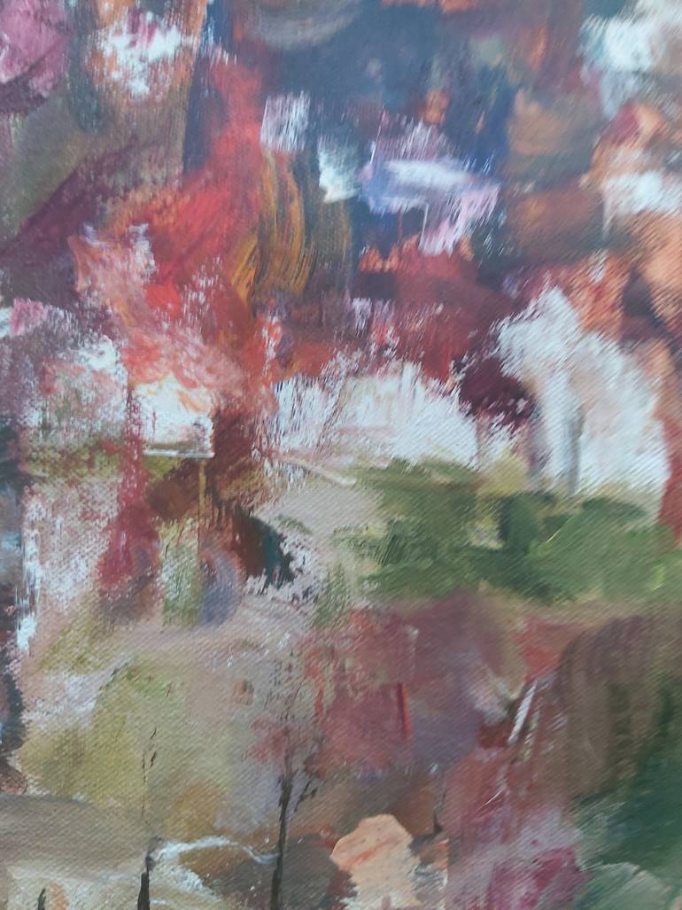 Original Impressionism Landscape Painting by María Lidia Muñoz