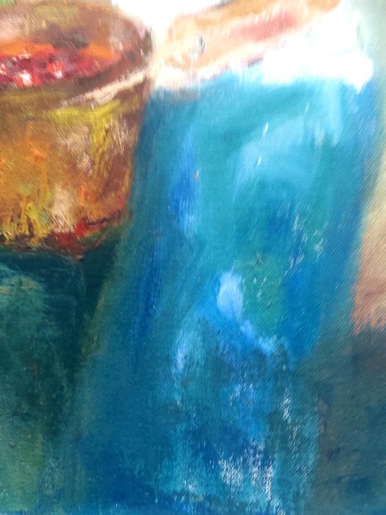 Original Impressionism Rural Life Painting by María Lidia Muñoz