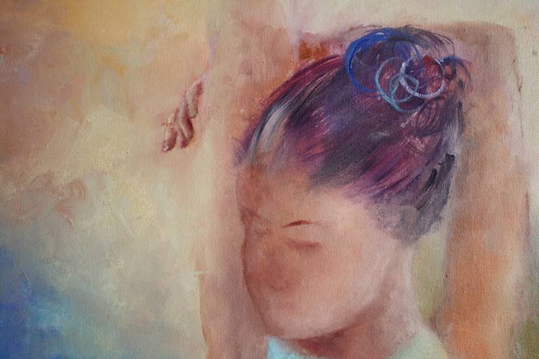 Original Expressionism Children Painting by María Lidia Muñoz