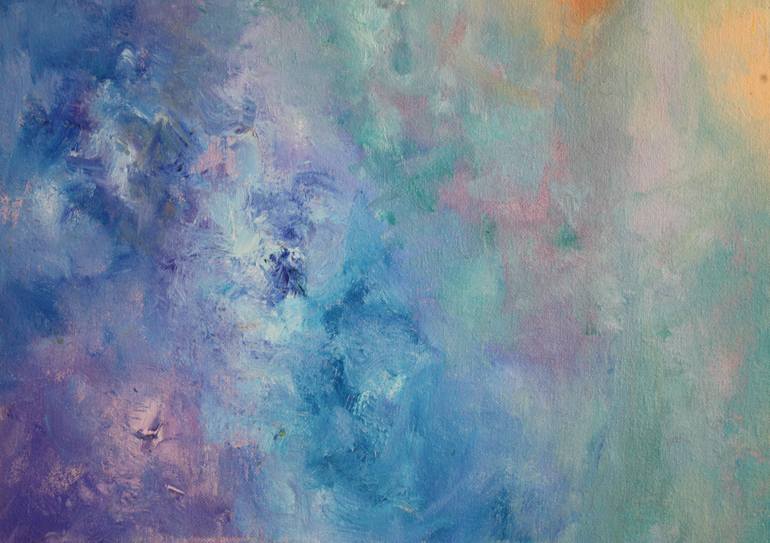 Original Expressionism Children Painting by María Lidia Muñoz