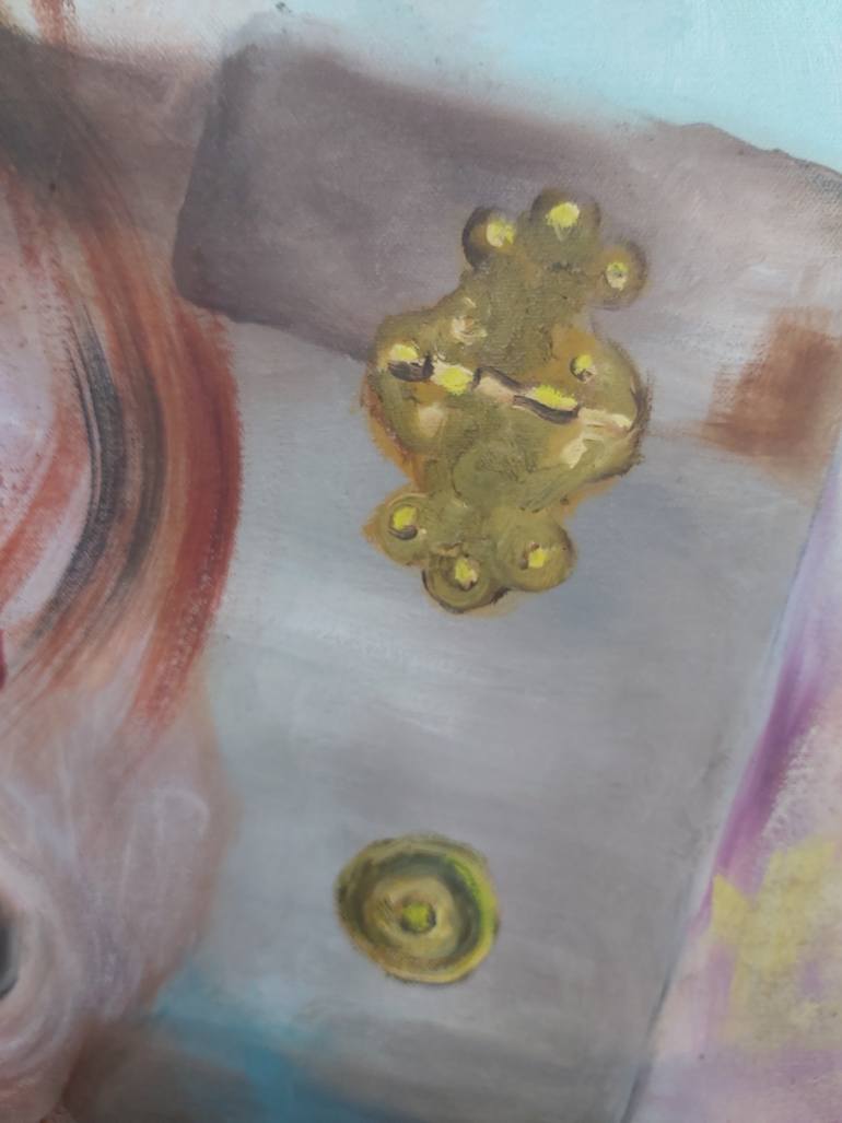 Original Expressionism Women Painting by María Lidia Muñoz