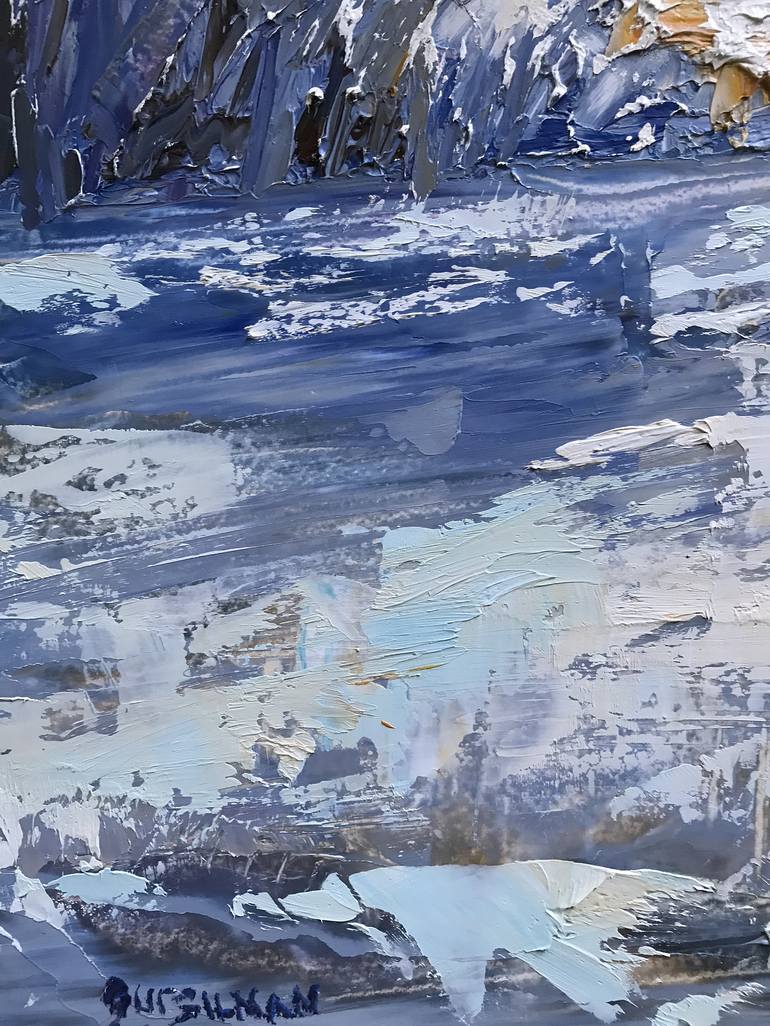 Frozen Painting by Nataliya Gurshman | Saatchi Art