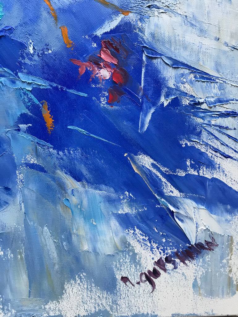 Original Abstract Landscape Painting by Nataliya Gurshman