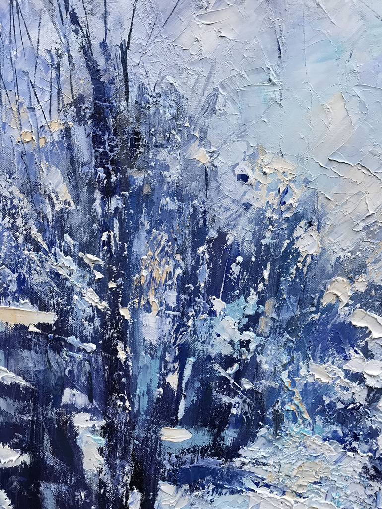 Original Abstract Landscape Painting by nataliya gurshman