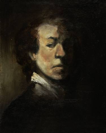 Original Portraiture Portrait Painting by Victorious Mcleod
