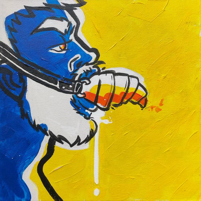 Original Contemporary Erotic Painting by Leho De Sosa