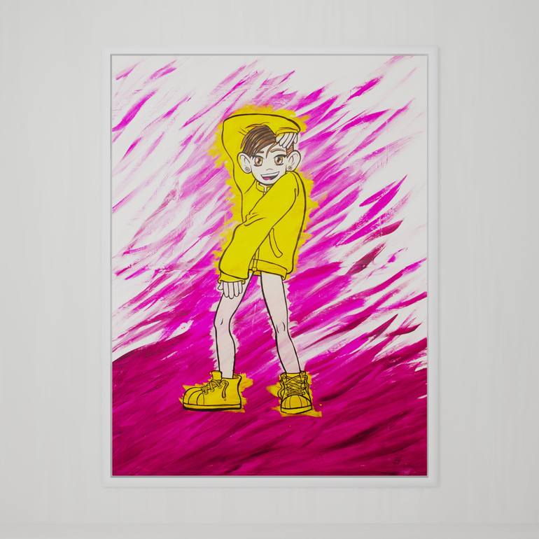 Original Fine Art People Paintings by Leho De Sosa