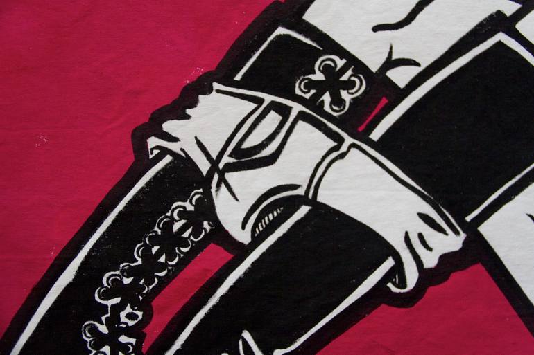 Original Figurative Erotic Painting by Leho De Sosa