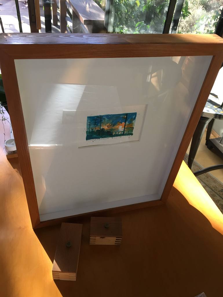 Original Expressionism Landscape Painting by Neel Muller