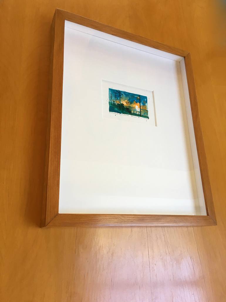 Original Expressionism Landscape Painting by Neel Muller