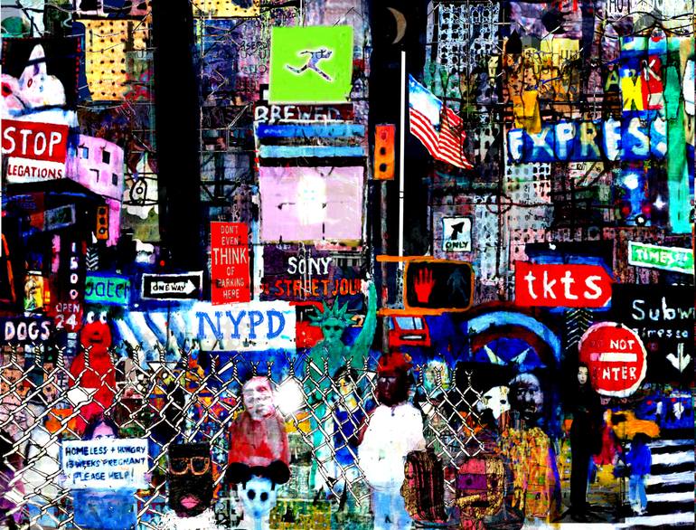 Night in Times Square - Limited Edition of 50