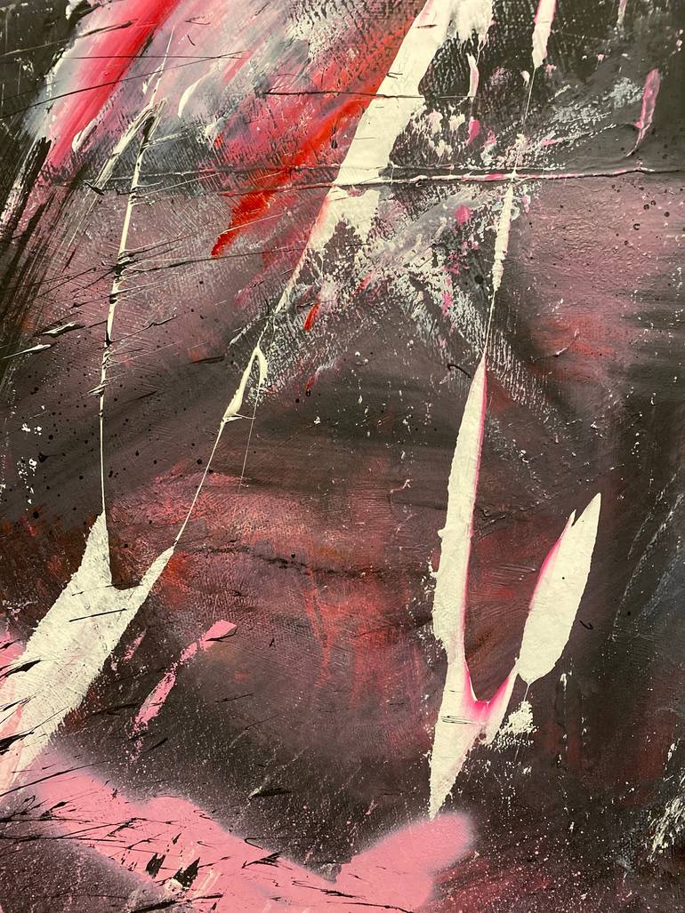 Original Abstract Expressionism Abstract Painting by Mark Brightman