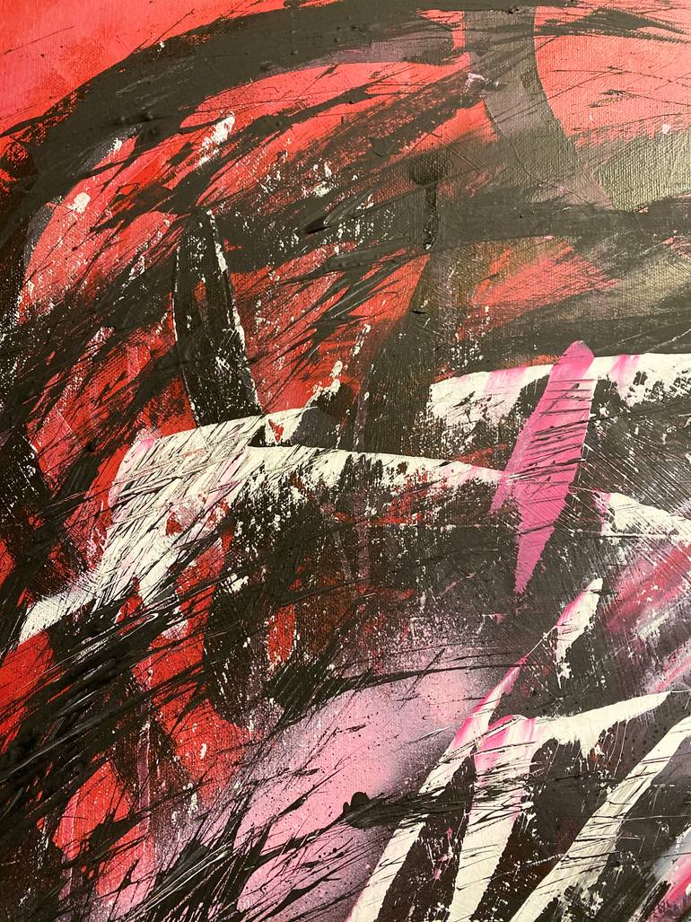 Original Abstract Expressionism Abstract Painting by Mark Brightman