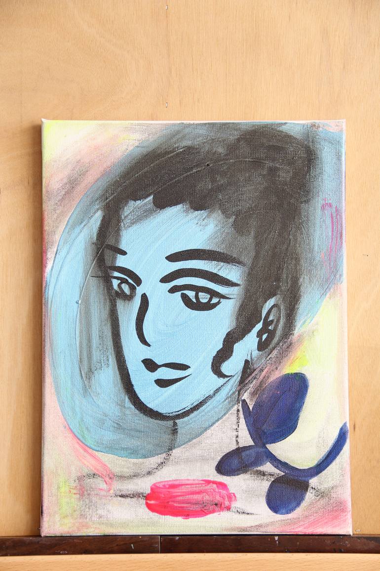 Original Contemporary Fashion Painting by Poon Kanchi