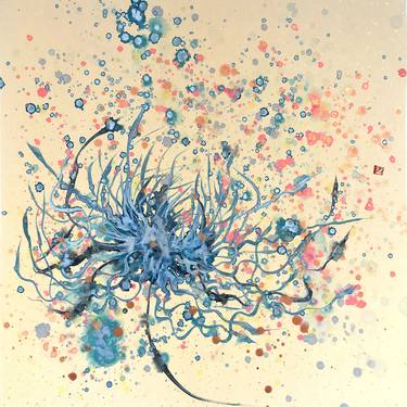 Print of Abstract Garden Paintings by Poon KanChi