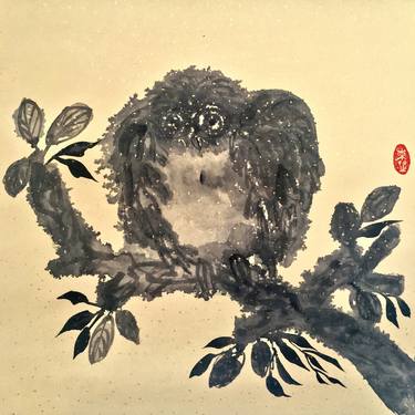 Print of Fine Art Animal Paintings by Poon KanChi
