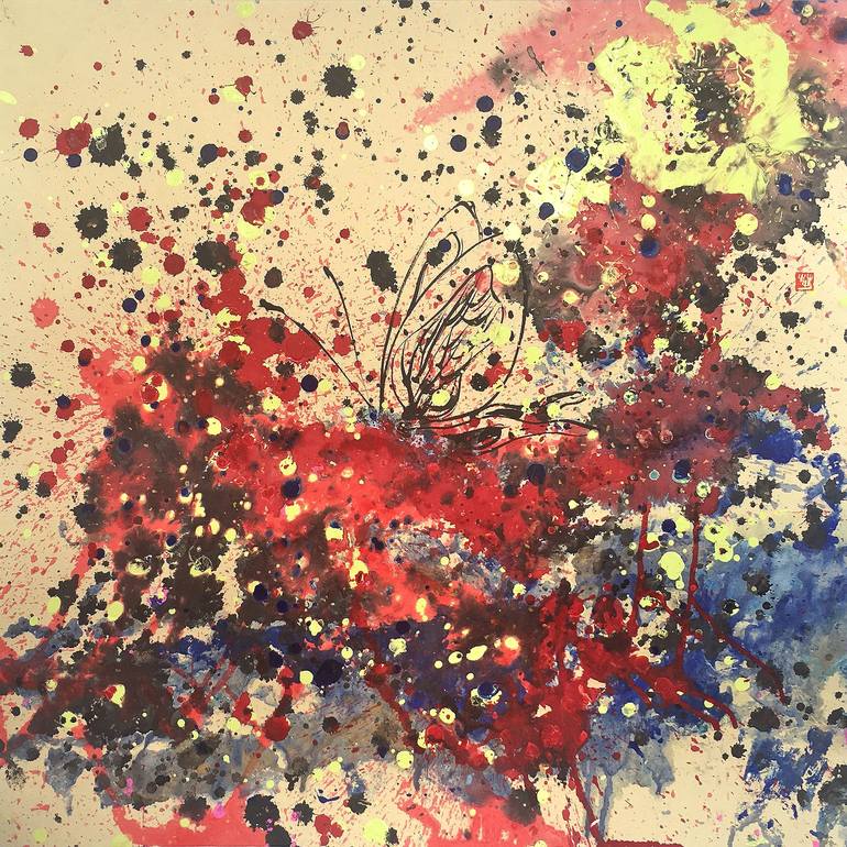 Universe Boom x butterfly - Print