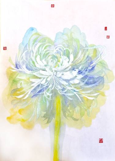 Print of Floral Drawings by Poon KanChi