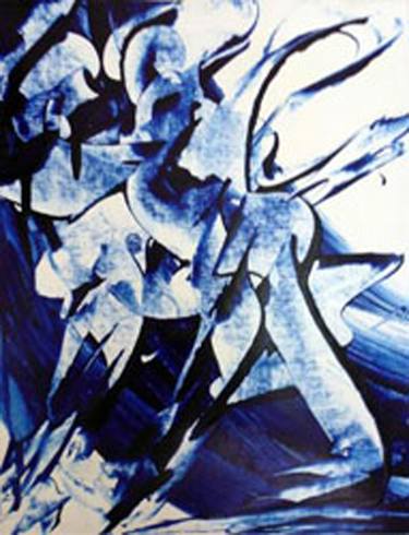 Print of Abstract Expressionism Performing Arts Paintings by Rita Sennik