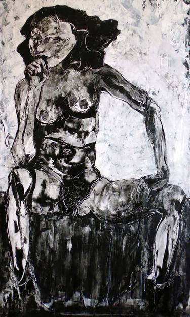 Original Conceptual Nude Paintings by Rita Sennik