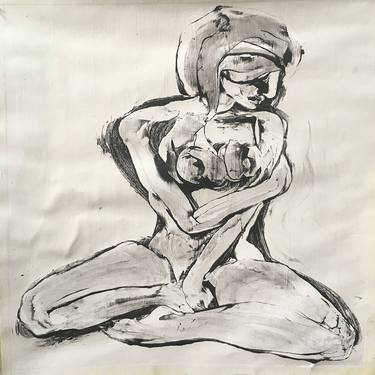 Original Figurative Nude Paintings by Rita Sennik