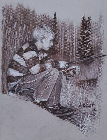 Print of Figurative Children Drawings by Anita Dewitt