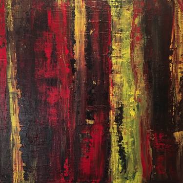 Original Expressionism Abstract Paintings by Damien W Green