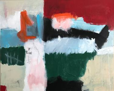 Original Modern Abstract Paintings by Damien W Green