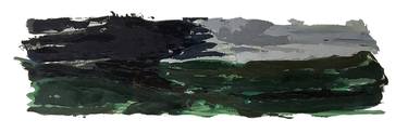 Original Abstract Expressionism Abstract Painting by Merve Acarlı