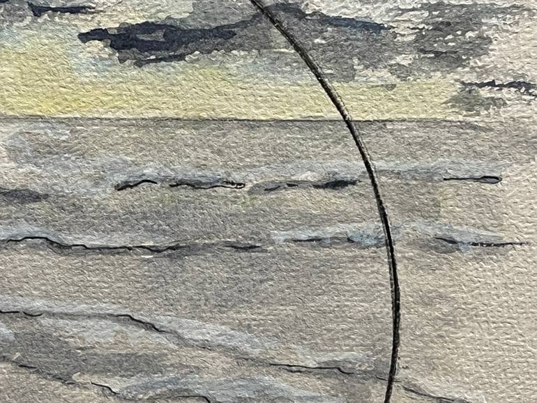 Original Impressionism Beach Painting by Peggy Scholte