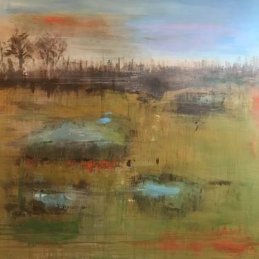 Original Abstract Landscape Paintings by Peggy Scholte