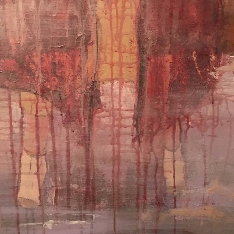Original Impressionism Abstract Painting by Peggy Scholte