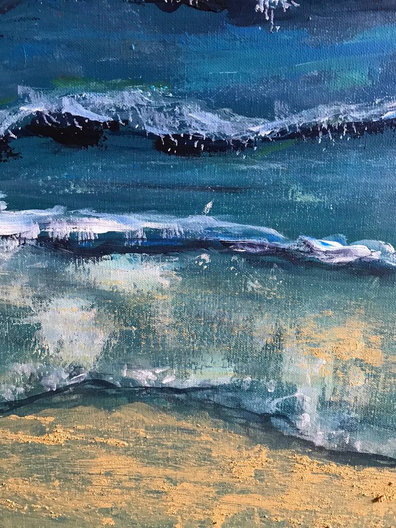 Original Abstract Nature Painting by Peggy Scholte