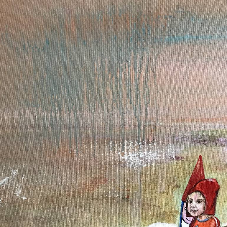 Original Figurative Fantasy Painting by Peggy Scholte